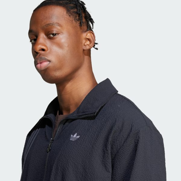 Top da pista Fashion Seersucker Firebird - Nero adidas