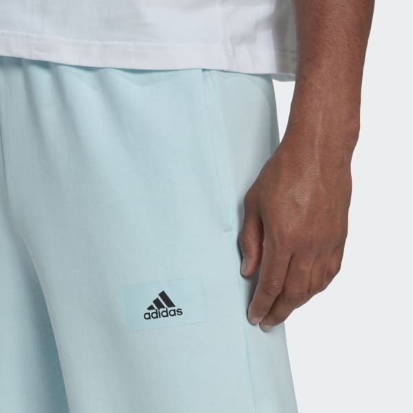 Bleu Pantalon de survêtement en molleton de coton et jambres droites Essentials FeelVivid HY636