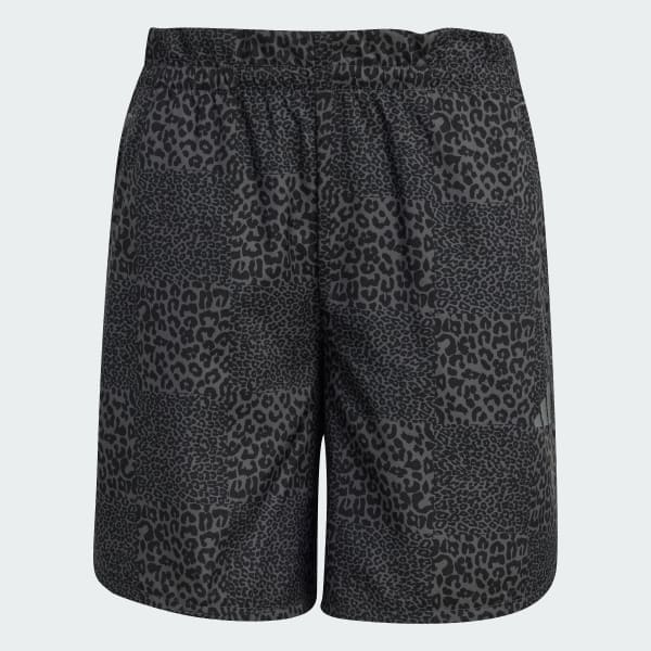 Svart FUTURE ICONS ALLOVER PRINTED SHORTS