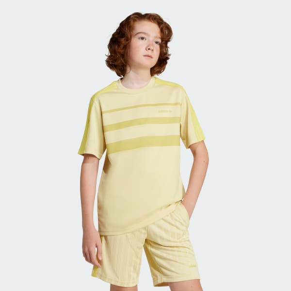 สีเหลือง เสื้อยืดสำหรับเด็ก