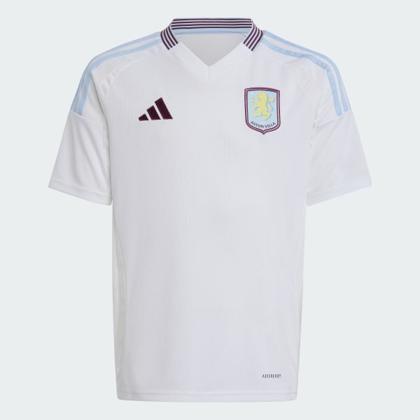 Bialy Koszulka Aston Villa FC 24/25 Away Kids