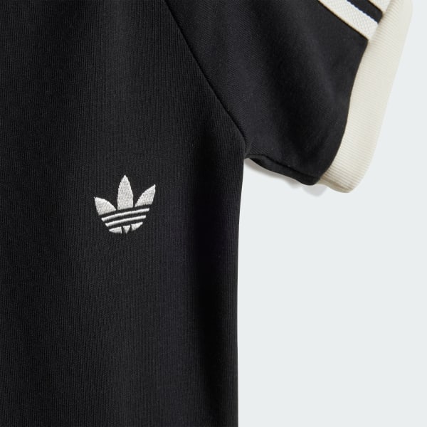 ブラック adidas ディズニー スリーストライプス ボディシャツ キッズ