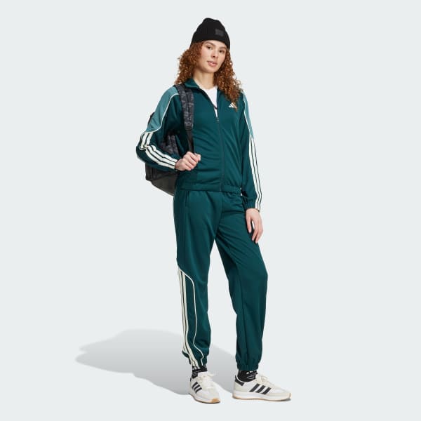 สีเขียว แทรคสูท STADIUM 3-STRIPES