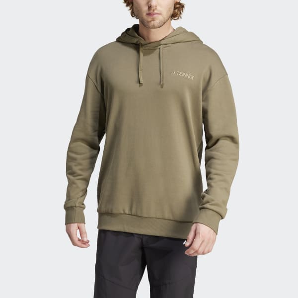 Adidas ✖︎ Clubhaus Go-to Hoodie - oak adidas Terrex Logo Hoodie - Green | Free Shipping with