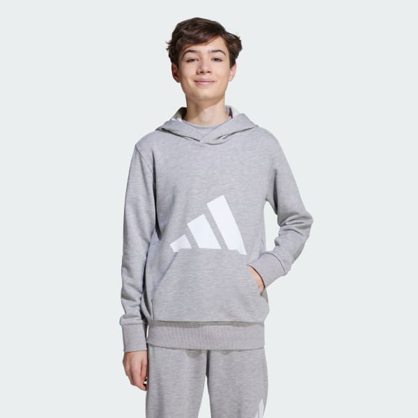 Gris Sudadera con Gorro Essentials Niños