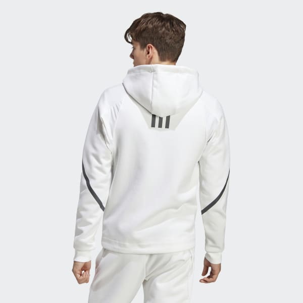 adidas Designed 4 Gameday Premium Full-Zip Track Jacket - White | Men's ...