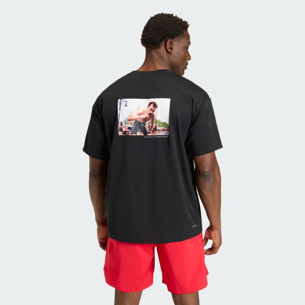 Negro PLAYERA GRAPHIC RUNNERS WE ARE DIFFERENT