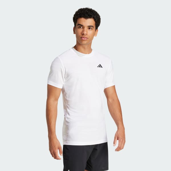 Blanco Polo Tennis Pro Climacool+ FreeLift