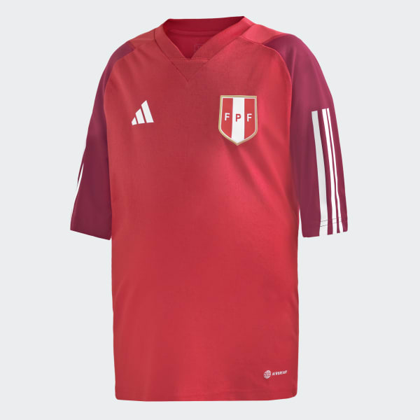 Rojo Camiseta de Entrenamiento Perú 2023