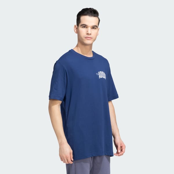 Blue Collegiate Tee