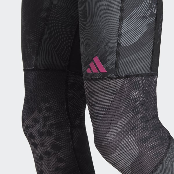 Black Adizero Saturday Long Leggings