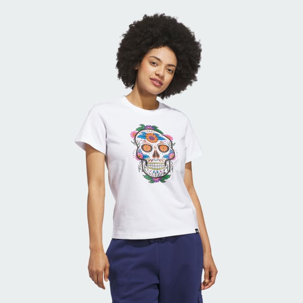 Blanco CAMISETA GRAPHIC SUGAR SKULL