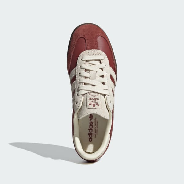 Red Samba OG Shoes Kids
