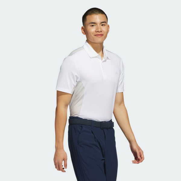 White Ultimate365 Hybrid Polo Shirt