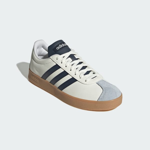 White VL Court Base Shoes