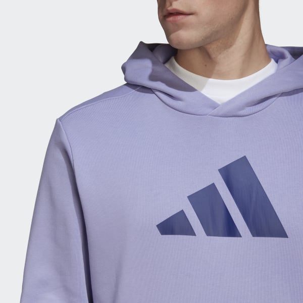 adidas men's purple hoodie