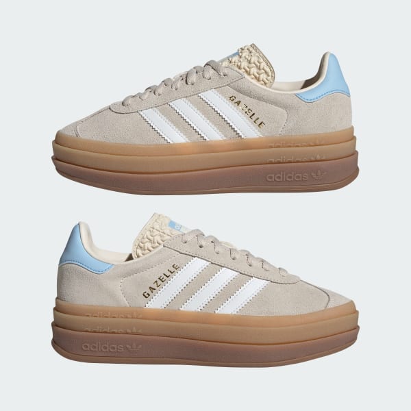 adidas Gazelle Bold Shoes Kids White Free Shipping with adiClub adidas US