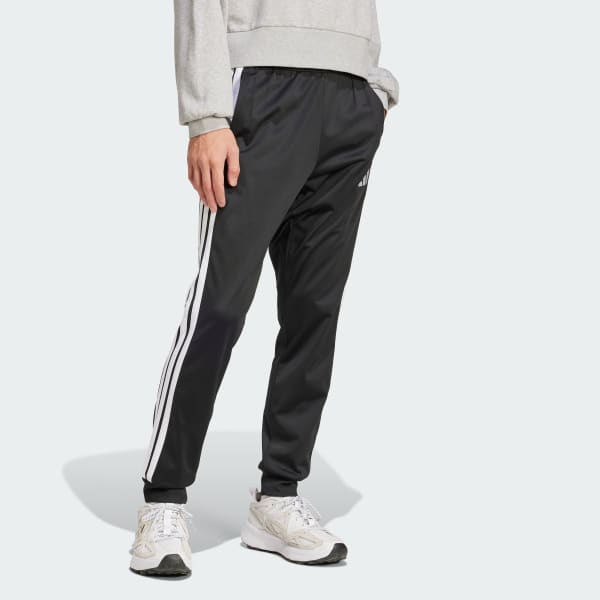 Adidas Men s 3 Stripes Tricot Regular Tapered Track Pants