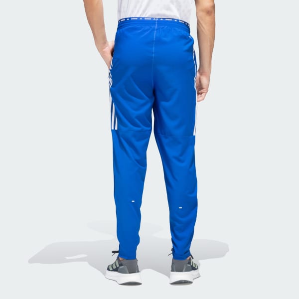 Blue Own the Run 3-Stripes Pants