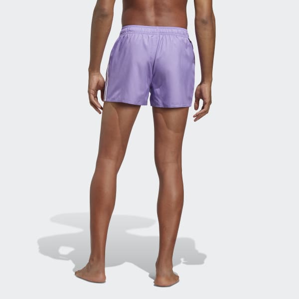 Fioletowy 3-Stripes CLX Swim Shorts