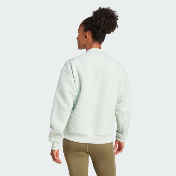 adidas Terrex Xploric Sweater Jacket - Green | Free Shipping