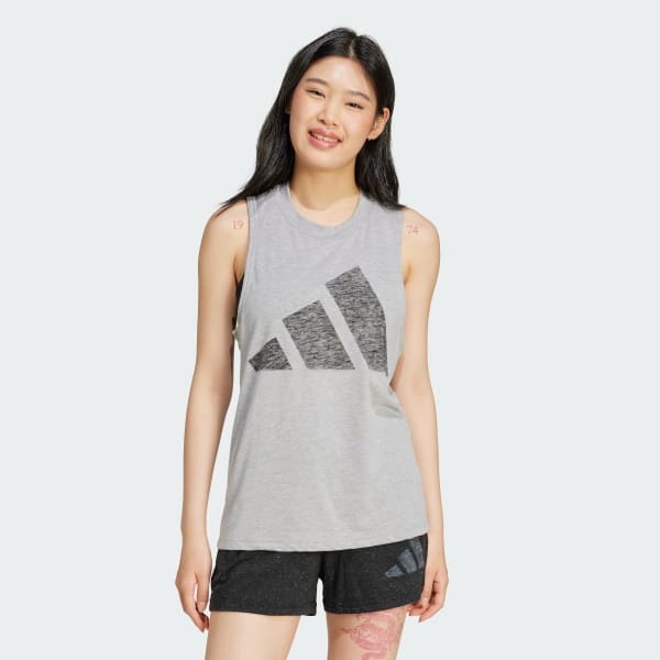 Grey Essentials Winners Tank Top