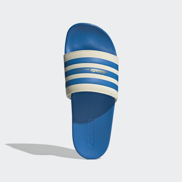 White Adilette Comfort Slides