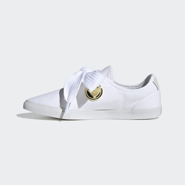 adidas sleek series low white