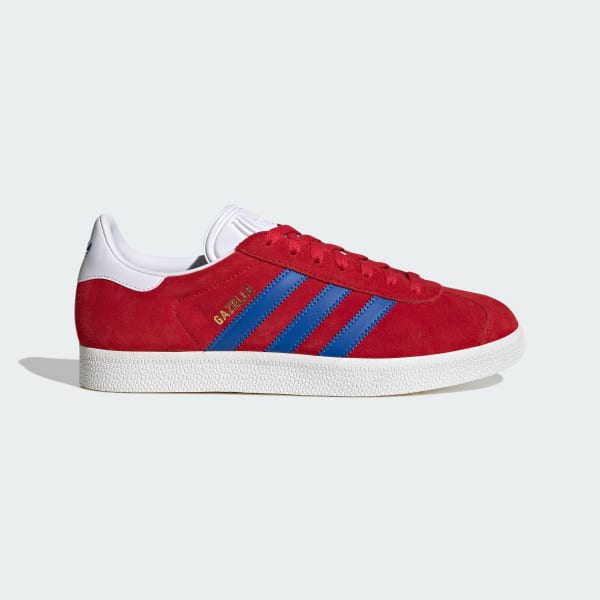 Adidas blue and red shoes online