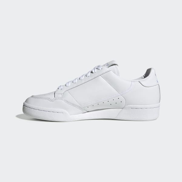 Adidas continental 80 full white hotsell