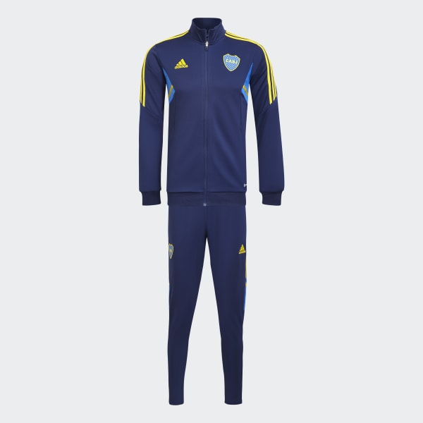 debajo chico voluntario adidas Conjunto Deportivo Boca Juniors - Azul | adidas Argentina