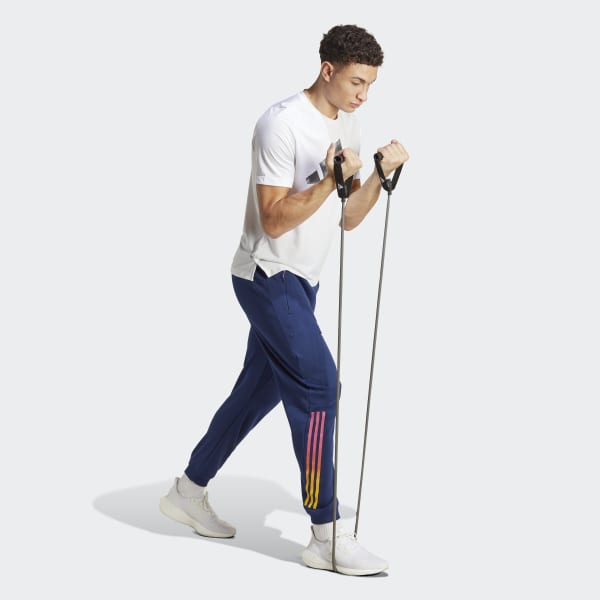 Blu Pantaloni da allenamento Train Icons 3-Stripes