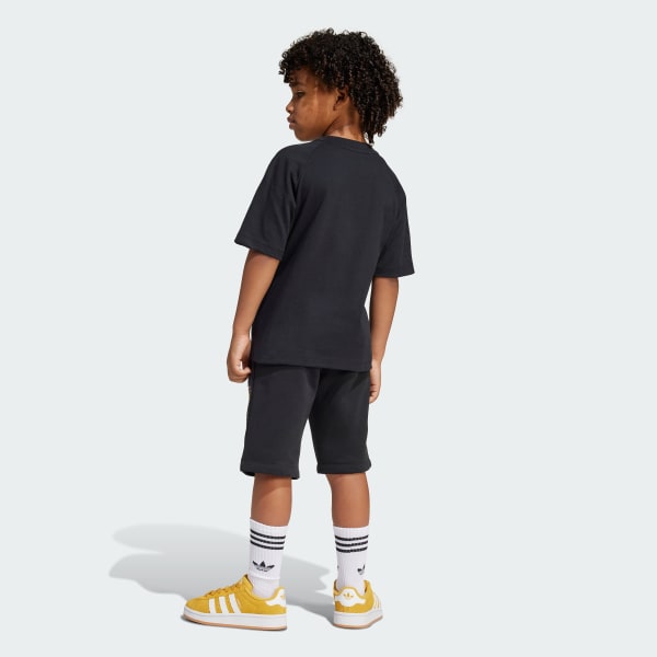 Black Shorts and Tee Set Kids