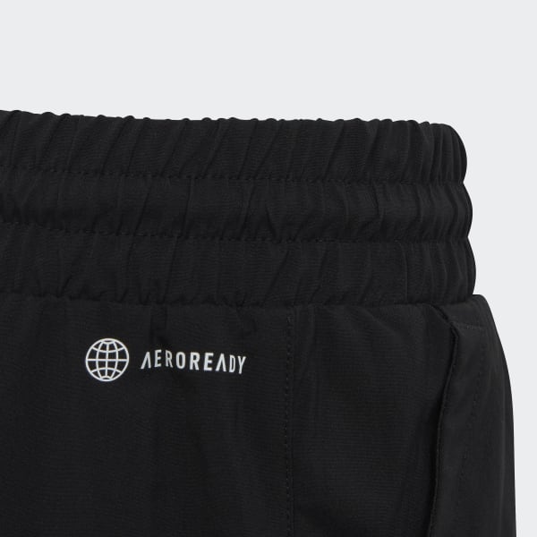 Negro Pantalón corto Club Tennis 3 bandas