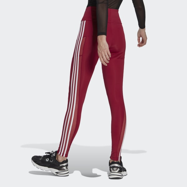 NWT ADIDAS red/copper legging in 2023  High waisted black leggings, Legging,  Red adidas