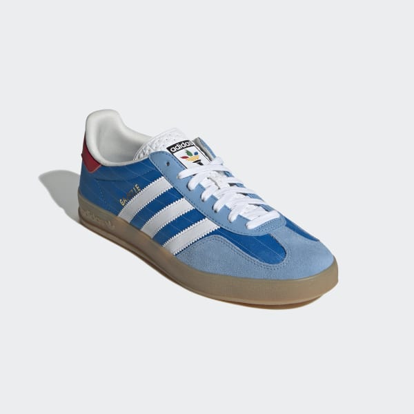 ナナadidas JS GAZELLE INDOOR adidas Gazelle Indoor Shoes - Blue | adidas India