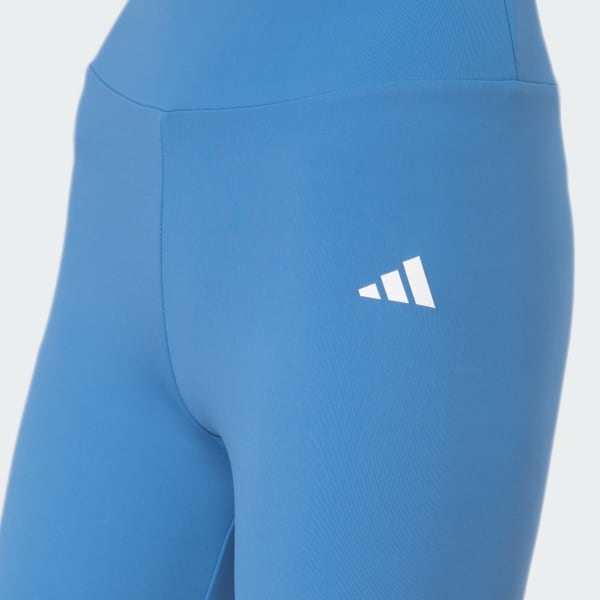 Azul Shorts Treino De Poliamida