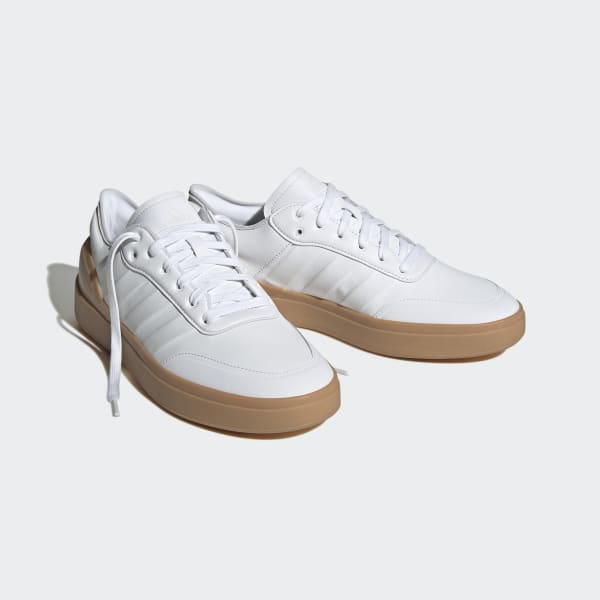 blanc Chaussure Court Revival