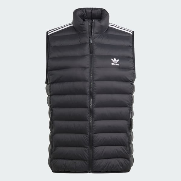 adidas Padded Stand-Up Collar Puffer Black adidas US Men\'s Lifestyle Vest - | 