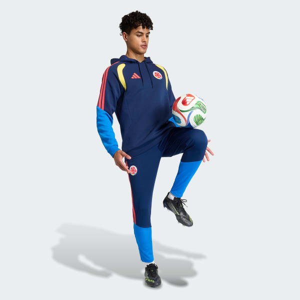 adidas Colombia 26 Tiro Training Pants - Blue | Free Shipping with