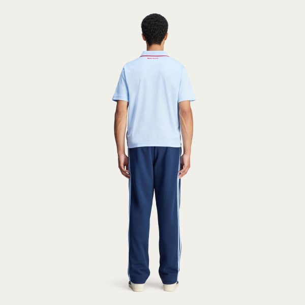 Blue Wales Bonner Short Sleeve Polo Shirt