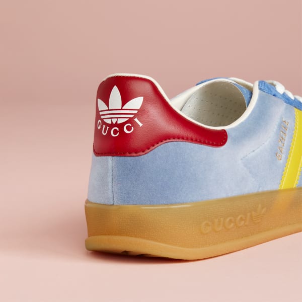 Azul Sapatilhas Gazelle adidas x Gucci para Homem LYX88