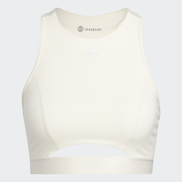 Blanco Top Deportivo CoreFlow Soporte Medio