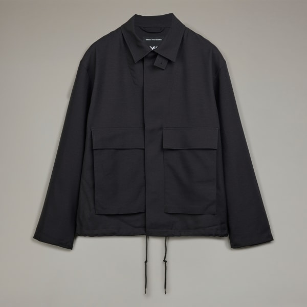 スーパーセール期間限定 Y-3 adidas M Free | Black - Jacket Coach Patch Uniform Sport 自動車一般