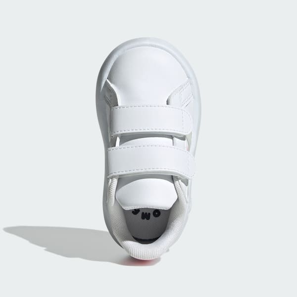 Kids adidas white trainers discount