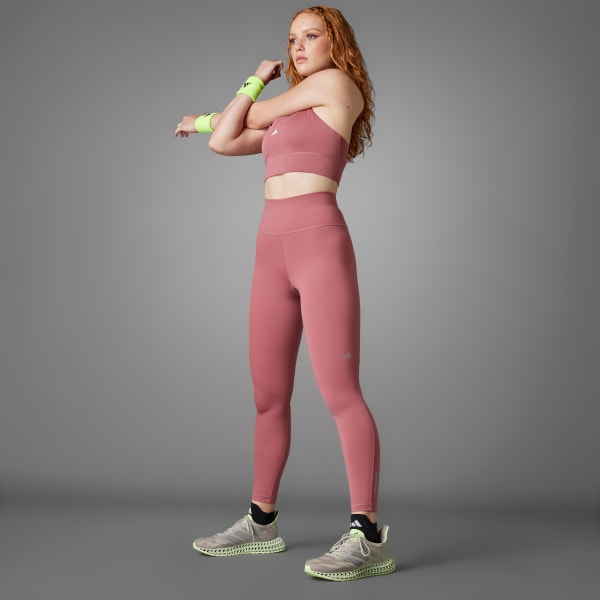 Pink Ultimate Running 7/8 Leggings