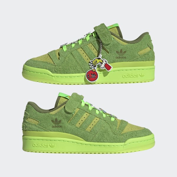 adidas Forum Low The Grinch Shoes Multicolor adidas New Zealand