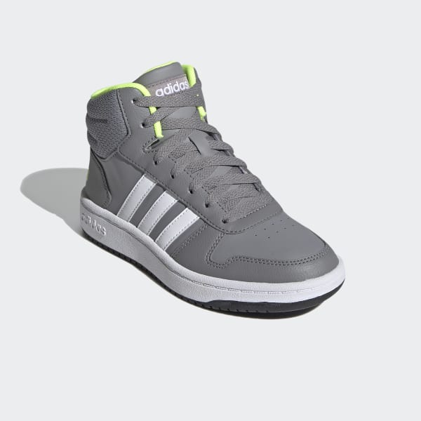 Grey Hoops 2.0 Mid Shoes