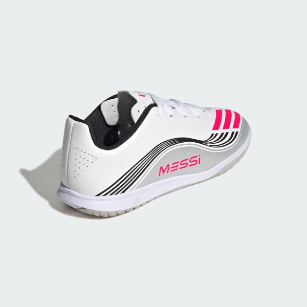 adidas F50 Messi Club Indoor soccer shoes Kids - White