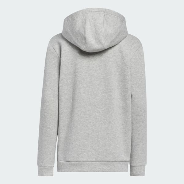 Grey Fleece Hoodie